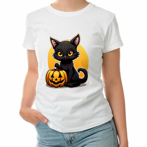 фото Футболка roly, размер m, белый