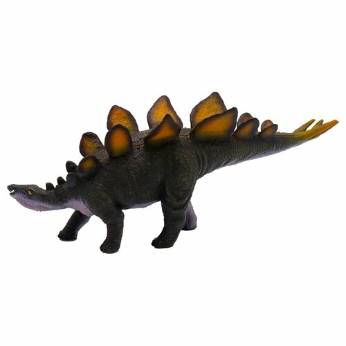 Фигурка динозавра Funky Toys Стегозавр зеленый, 1:288 (FT2204107) фигурка динозавра паразауролоф funky toys цвет оранжевый с аксессуаром масштаб 1 288 9694914