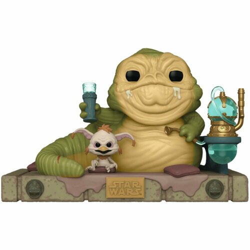 Фигурка Funko головотряс Star Wars: Return of the Jedi (40th Anniversary) - POP! Moment - Jabba The Hutt & Salacious B Crumb 70742 фигурка star wars funko pop episode 6 return of the jedi 40th anniversary luke skywalker 605