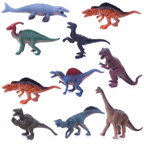 фото Набор динозавров 2031c "юрский период" 10 фигурок, в пакете oubaoloon