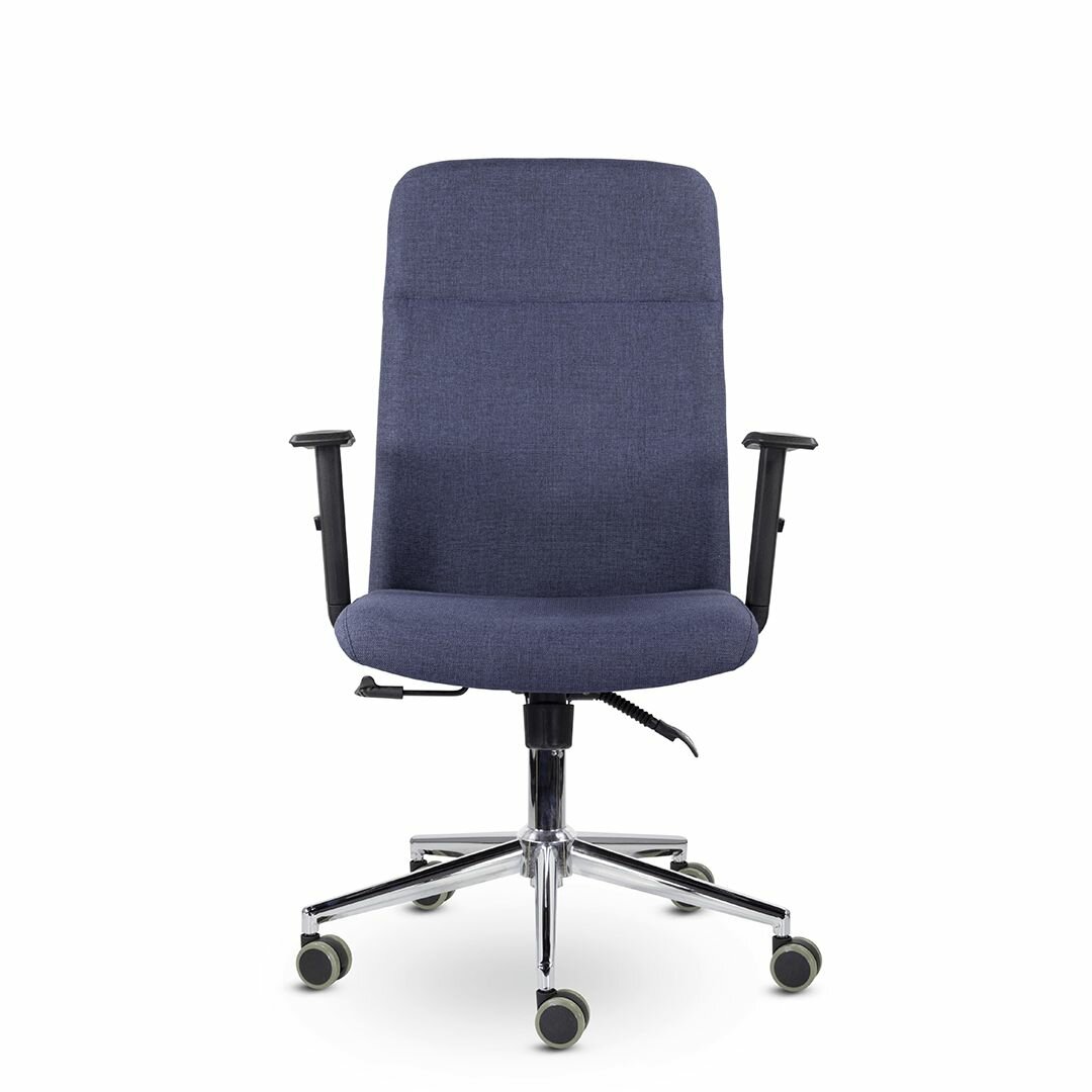 фото Кресло UTFC М-903 Софт Люкс хром Ср Moderno 07 (синий)