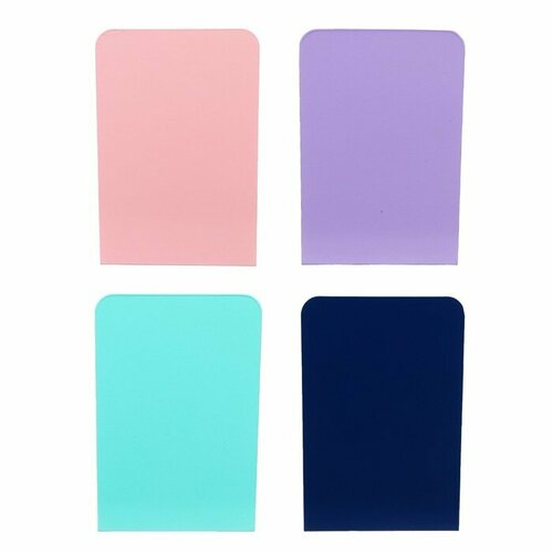 Подставки для книг 2 штуки микс Однотонные