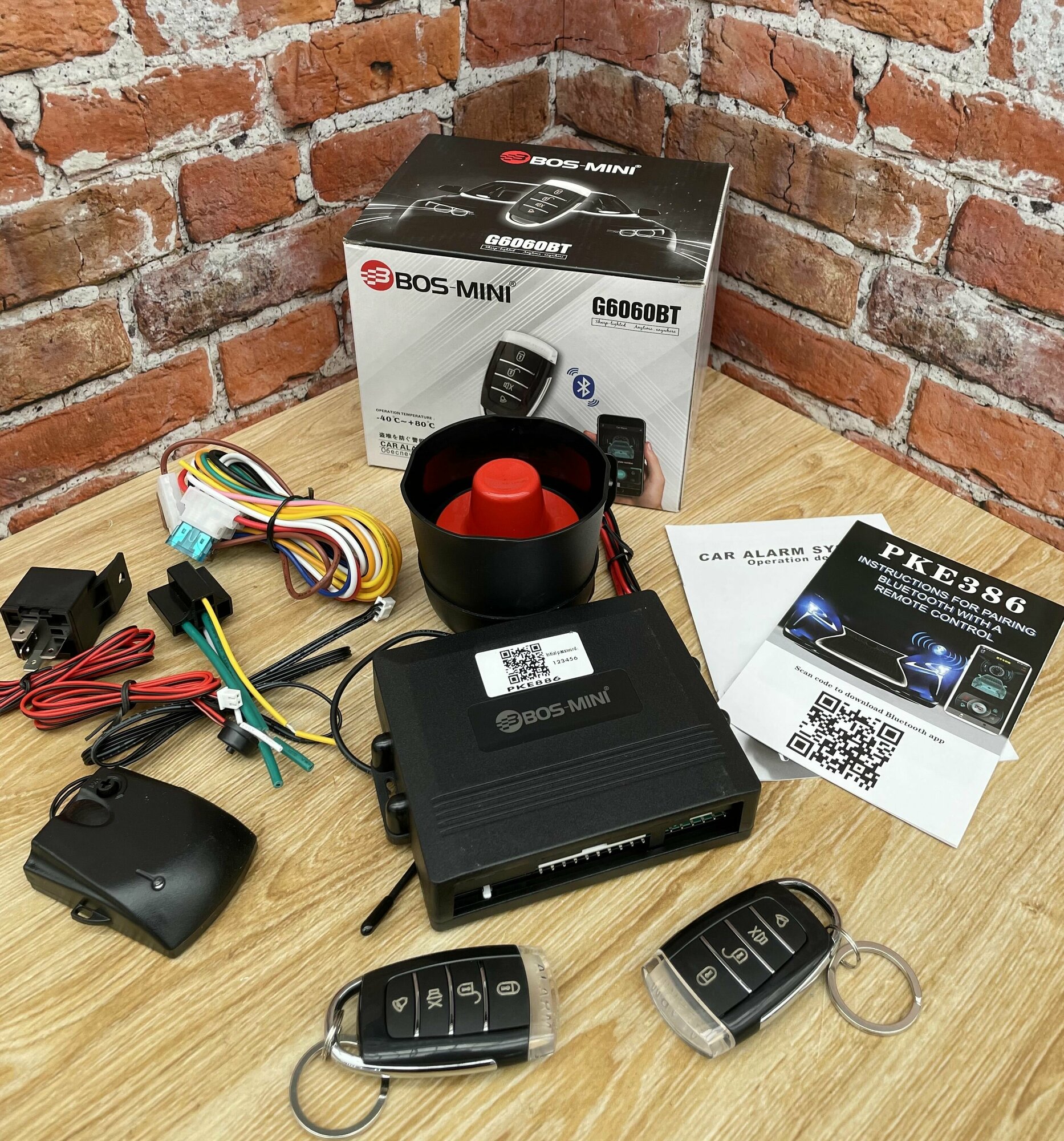 Сигнализация односторонняя/центральный замок Bluetooth — фото 2