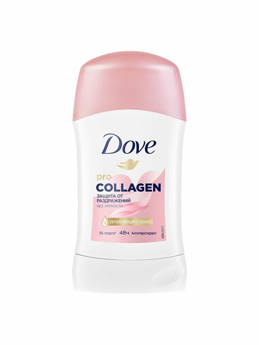 Дезодорант-антиперспирант стик Dove, Pro-Collagen, 40 мл