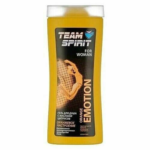 Team Spirit Гель для душа orange emotion, 250мл