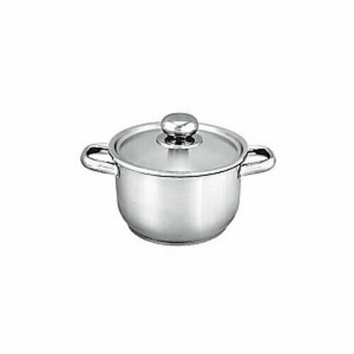 Аша Кастрюля из нержавеющей стали 3.0 литра, теплораспределяющий слой-3