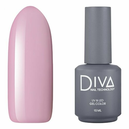 Гель-лак для ногтей Diva Nail Technology плотный, светлый, насыщенный, розовый, 15 мл diva гель diva для моделирования flash 30 мл
