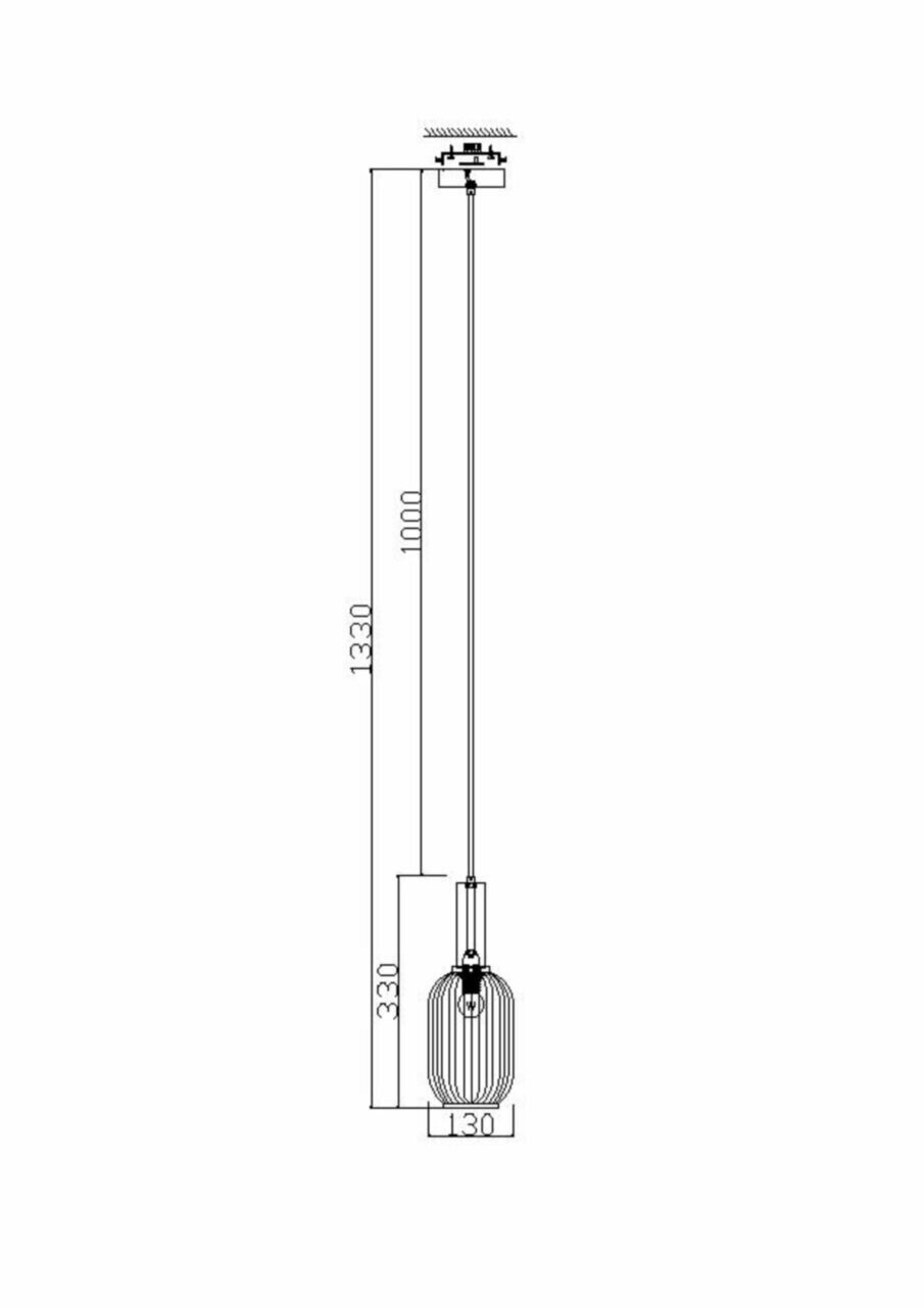 Светильник Freya Zelma FR8013PL-01AM - фото №6