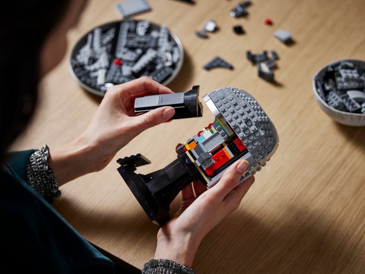 Конструктор LEGO Star Wars "Шлем Мандалорца" 75328 - фото №16