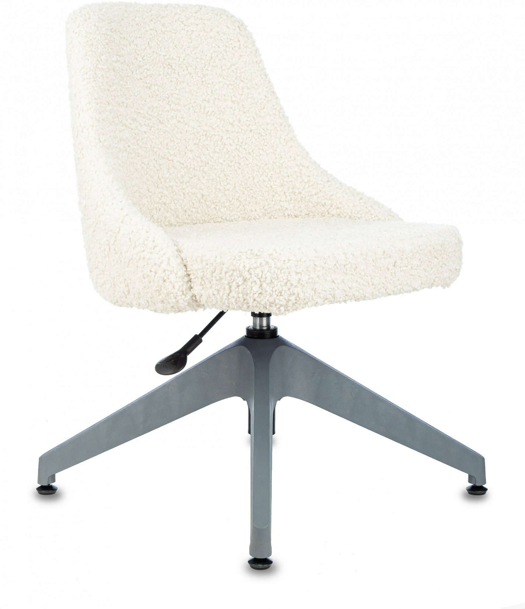 фото Кресло офисное CH-340GLZ без колесиков, крестовина пластик серый / Кресло для посетителей, ресепшена, дома