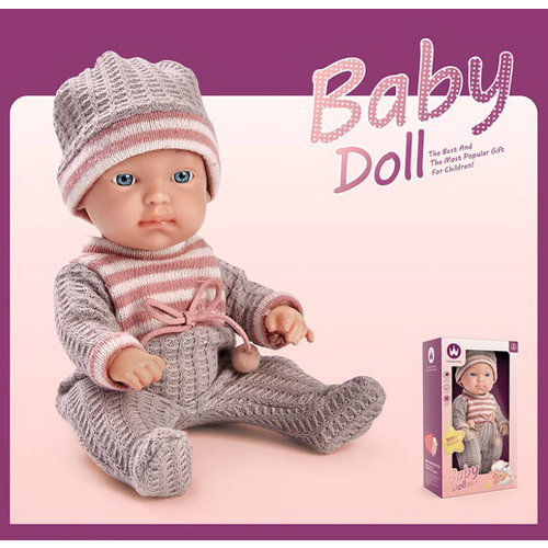 Кукла - пупс BABY DOLL в коробке для девочек, дочки-матери 23 см, W9T-01A