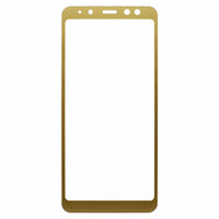 Защитное стекло "Полное покрытие" Samsung A530 Золото