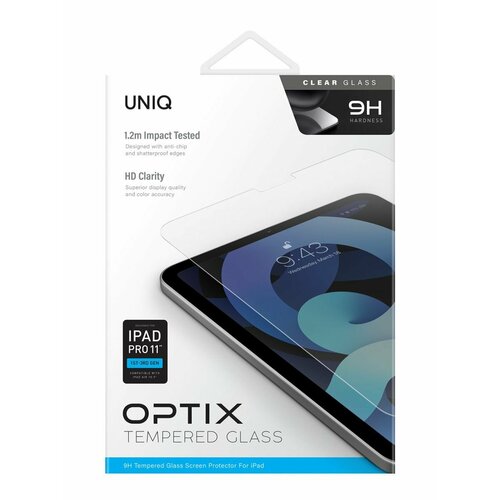 Защитное стекло Uniq Optix Clear для iPad Pro 11