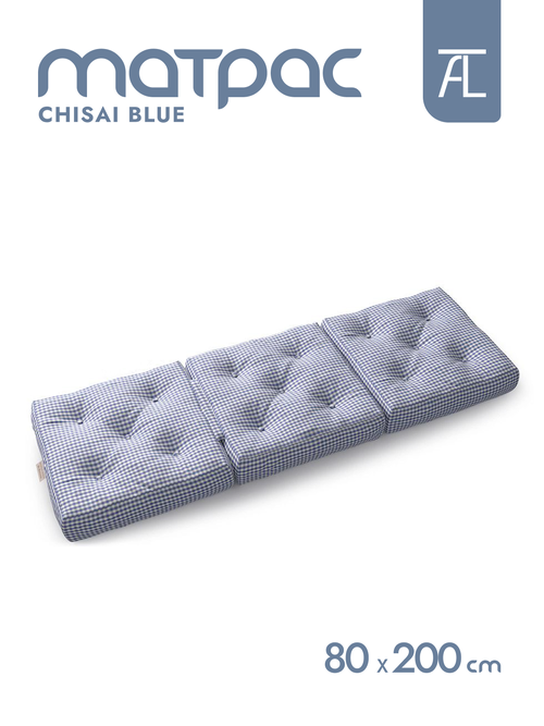 Матрас-трансформер Mr.Mattress Chisai blue, 80х200 см