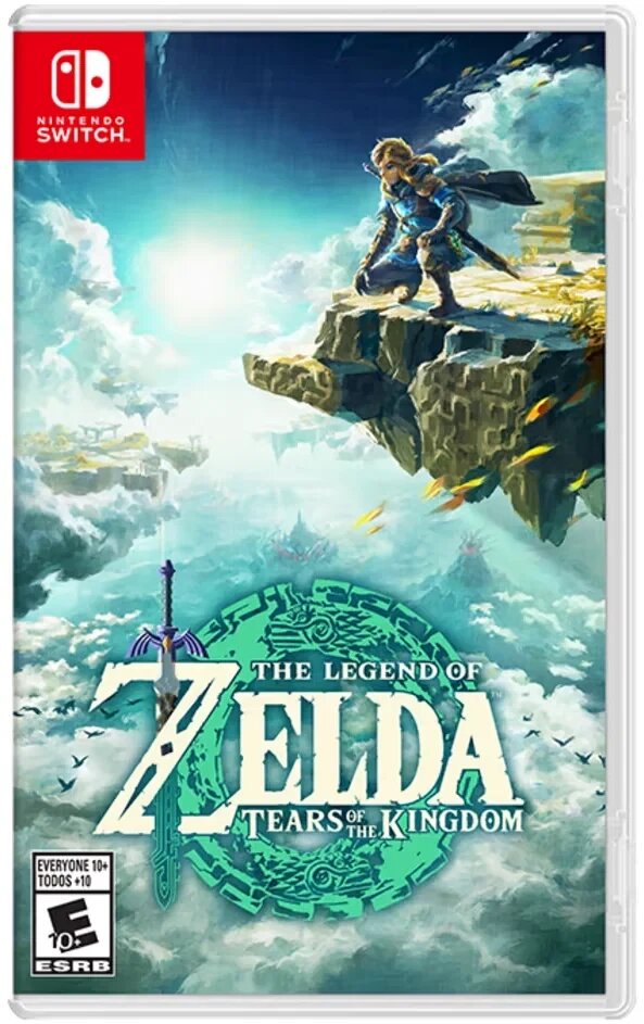 Игровая приставка Nintendo Switch OLED 64 ГБ+The Legend of Zelda: Tears of the Kingdom(картридж) — фото 1