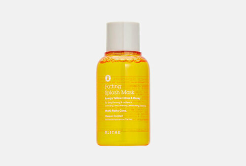 Сплэш-маска для сияния «Энергия Цитрус и мед» Energy Yellow Citrus and Honey Splash Mask 70 мл