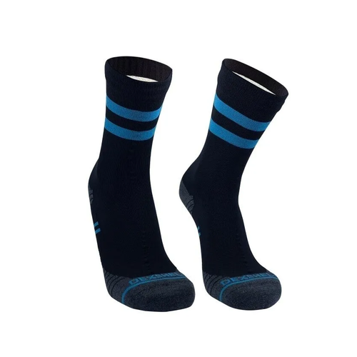 Носки DexShell, размер 47/49, голубой, черный носки водонепроницаемые dexshell цвет черный оранжевый ds634 размер xl 47 49