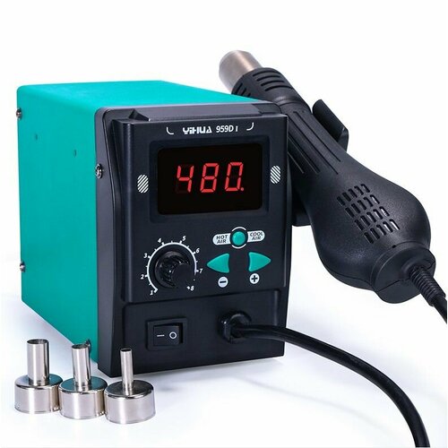 Паяльная станция Yihua 959D-I фен турбинный 100480C 700вт 515000₽