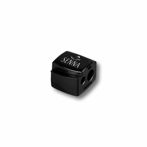 SENNA Pencil Sharpener Black Duo Точилка