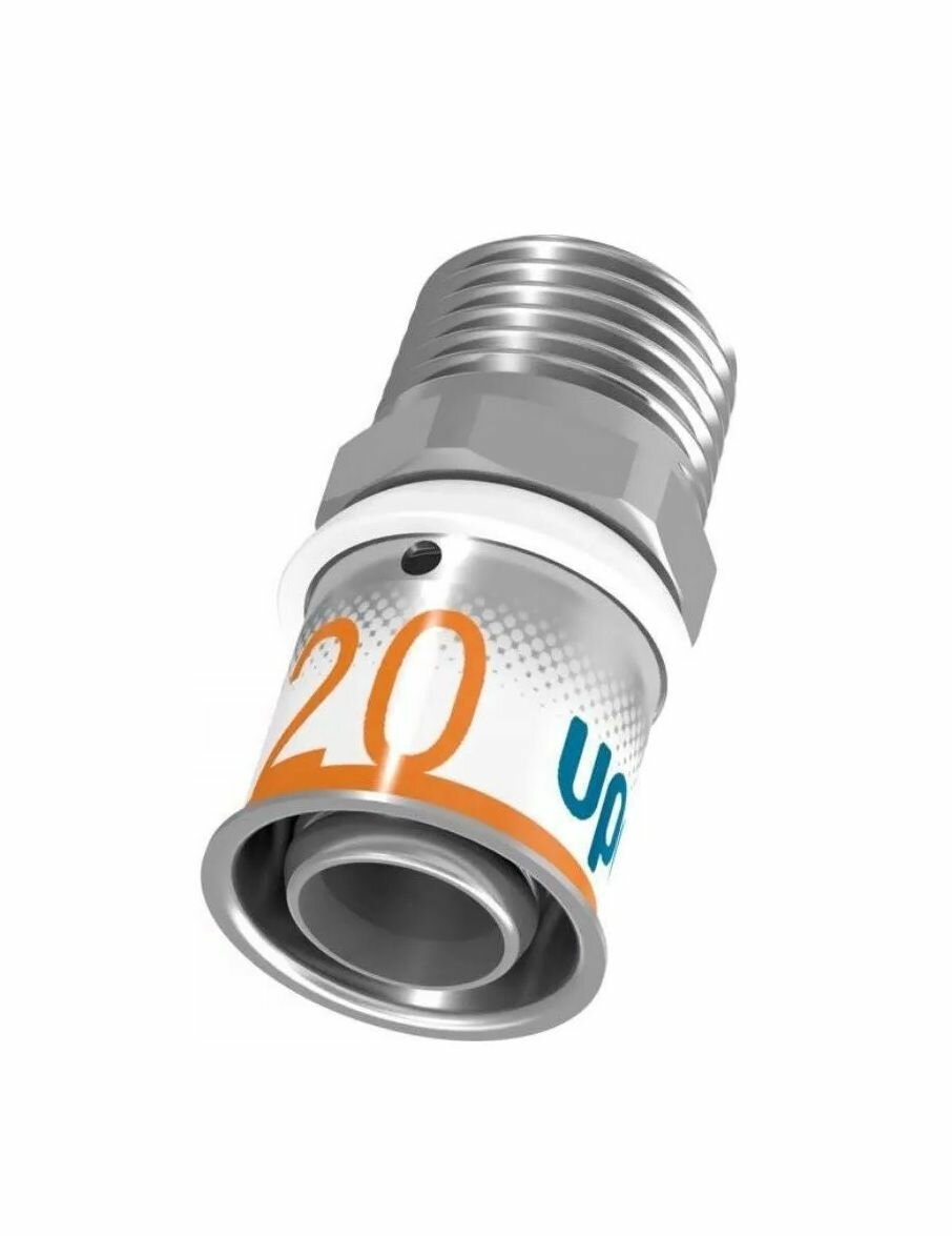 Соединение-пресс 20х1/2" НР S-PRESS PLUS Uponor MLC 1070504 lnd