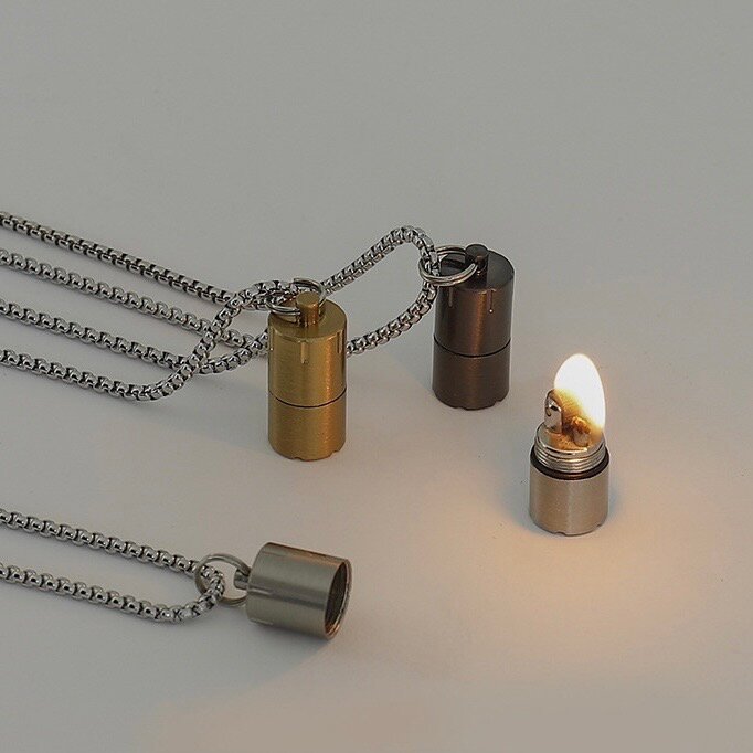Зажигалка-мини на цепочке (без керосина)