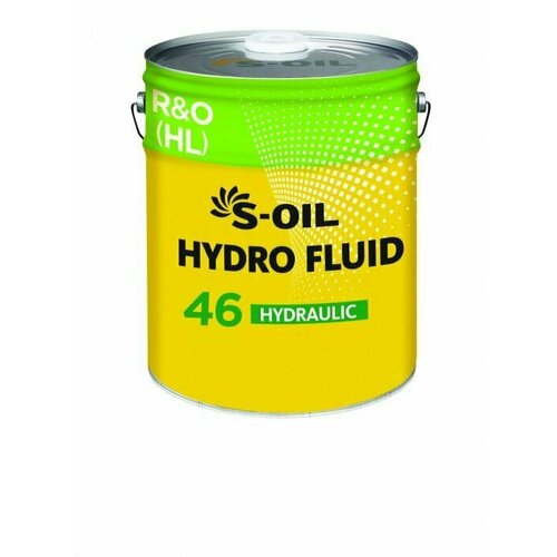 Гидравлическое масло S-OIL Hydraulic Oil ISO 46 (20л)