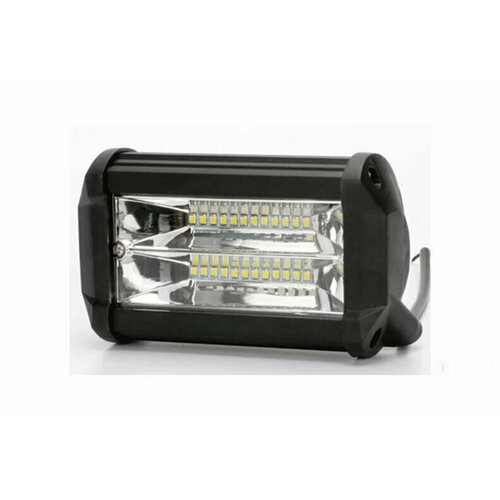 фонарь светодиодный jr 4d 72w spot 4led 9 30v Фонарь светодиодный FC24LED 72W (9-30V) 13,5*7,5*7см (2*12LED)