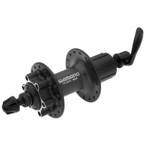 Втулка задняя SHIMANO M475, 32H, 8/9 ск, OLD:135мм, 6-болт, QR, черный