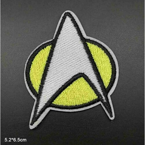 Нашивка термо с вышивкой Стар Трек Звездный путь из сериала Star Trek