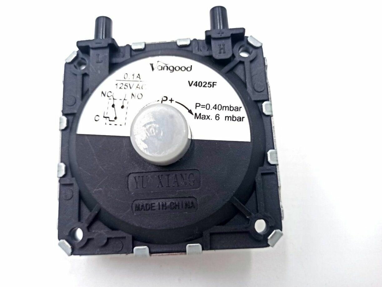 фото Реле давления воздуха (пресосстат) P-0,4 mbar Max 6 mbar подходит для BAXI Eco, Luna 628630 / WESTEN