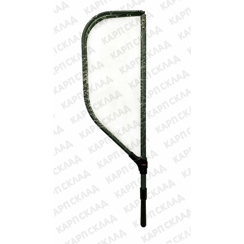 фото Подсачек складной телескопический kaida kh03 80см треугольный , прозрачная сетка