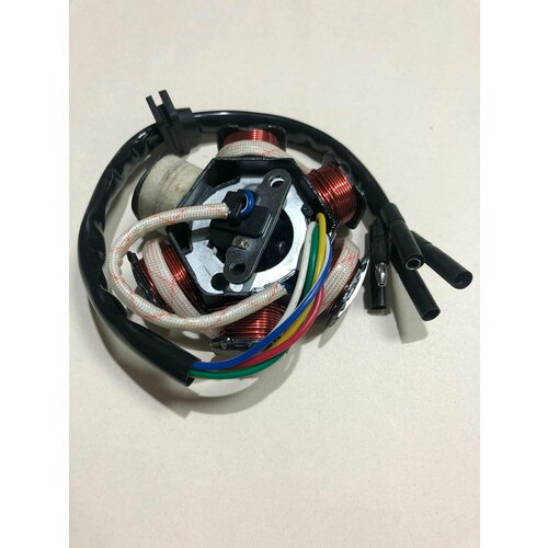 Зажигание магнето для мопеда Альфа 51 катушки все провода раздельно без магнита 1199₽