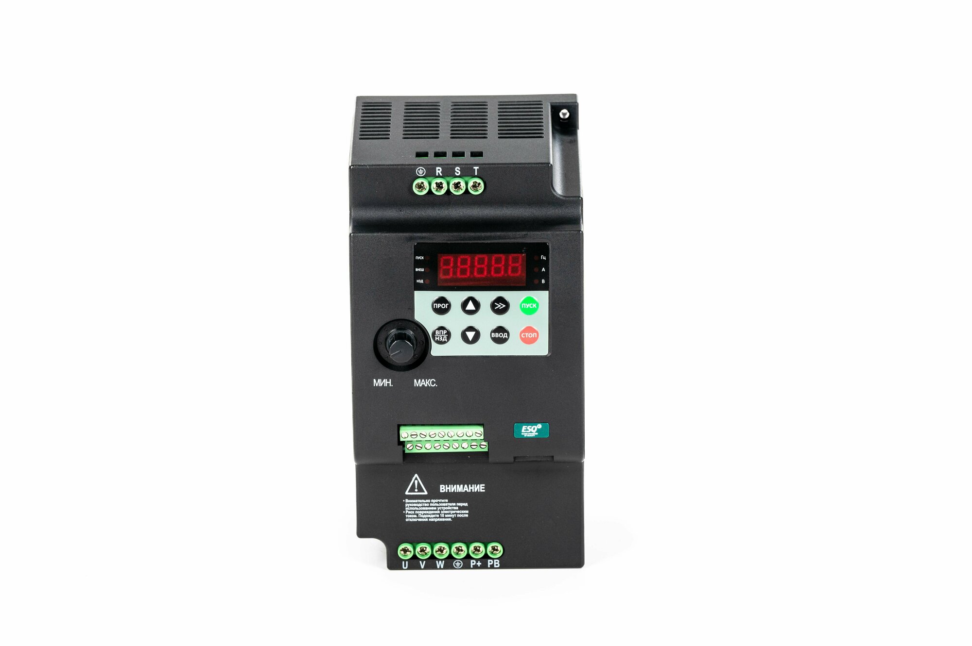 Частотный преобразователь ESQ-230-4T-4K 4кВт 380В / Преобразователь частоты 4 кВт — фото 8