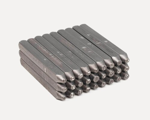 Изображение товара Клейма SITOMO N 2, для металла, буквенные, латиница, стальные, 27 шт.