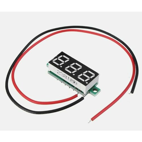 Индикатор напряжения 0.28 4.5-30v красная подсветка