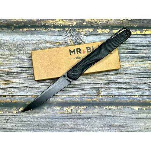 складной нож prime d2 black titanium Нож складной Mr. Blade ASTRIS, D2 Blade