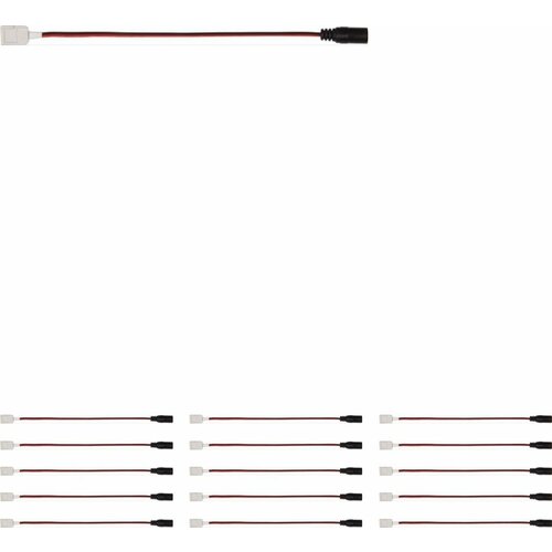 Коннектор JazzWay PLSC-8x2/20/j для светодиодных лент STN-2835, MVS-2835 (комплект из 15 шт.)