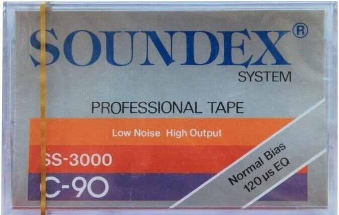 Soundex C-90 Аудиокассета магнитофонная 90мин