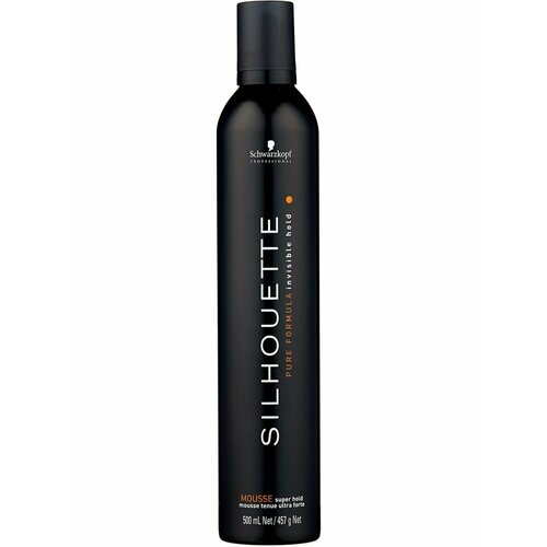 Schwarzkopf Silhouette Mousse Super Hold - Безупречный мусс для волос ультрасильной фиксации 500 мл