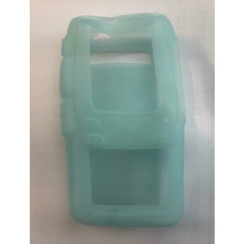 Чехол резиновый KGD 500 бирюзовый CASE для Wouxun / Kenwood / Baofeng