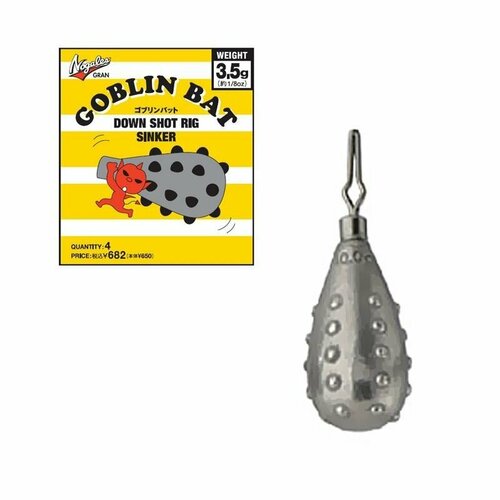 фото Груз вольфрам goblin bat 1,2гр. varivas