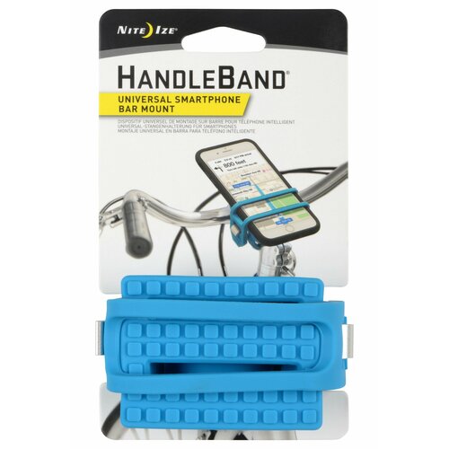 Велодержатель для смартфона Nite Ize HandleBand 2 - Синий велодержатель для смартфона mobylos