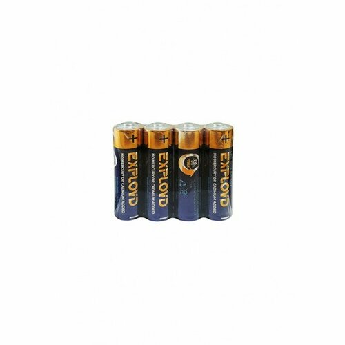 Батарейка AA Exployd LR6-4P Ultra Alkaline, 1.5B, (4/60/600), (арт. EX-B-1089)