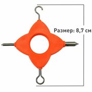 Универсальный инструмент рыболова 4 в 1, для карповых поводков / Вязки узлов и монтажей Multi Puller Tool