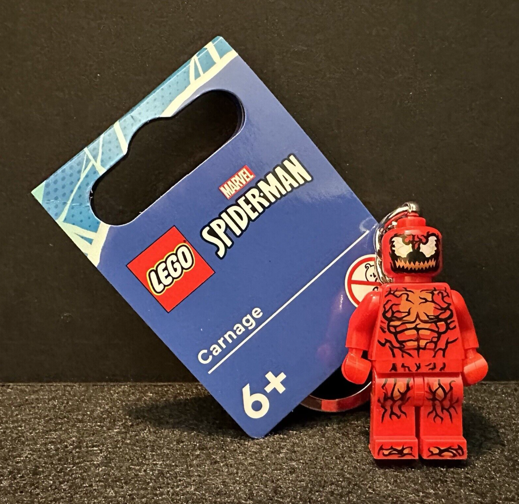 Брелок LEGO серия Marvel Spiderman - Carnage