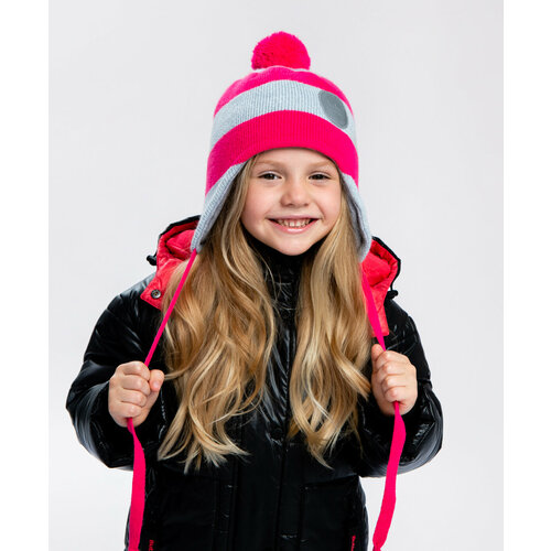 фото Шапка button blue, размер 54, мультиколор