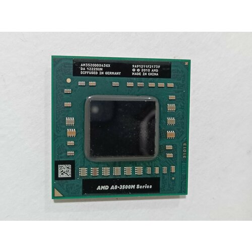 AMD A8-3520M, Llano, 4 ядра, 4 потока, Socket FS1, процессор для ноутбука