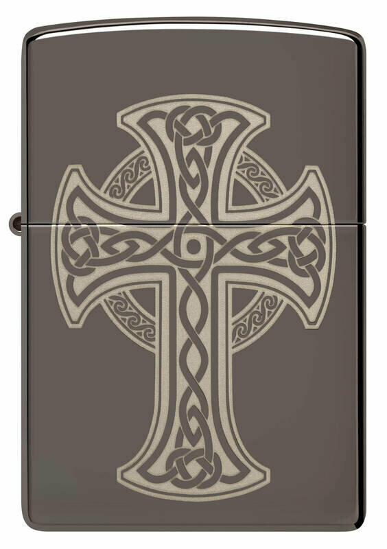 Зажигалка ZIPPO Celtic Cross Design 48614 - фотография № 6