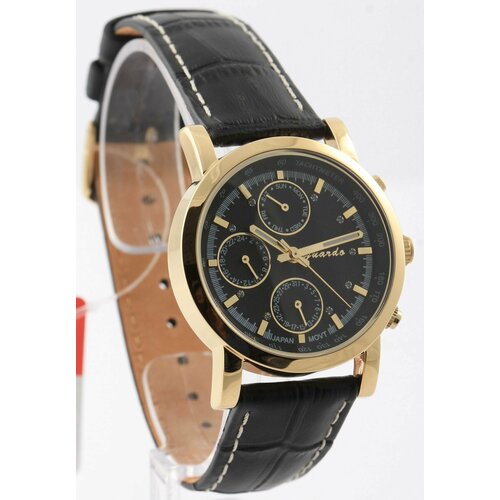 Наручные часы Guardo S8370-5, золотой, черный