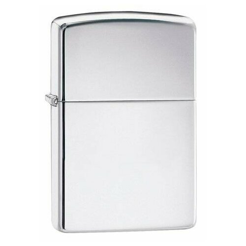 Зажигалка ZIPPO Armor™ c покрытием High Polish Chrome, латунь/сталь, серебристая, 38x13x57 мм